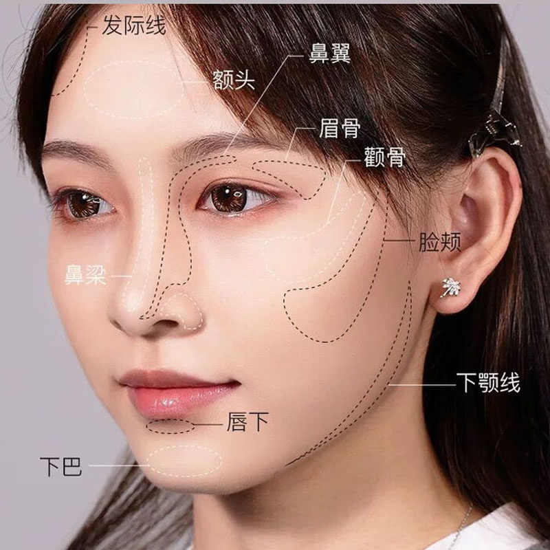 侧影高光遮瑕哑光2021提亮修容盘 beyourgirlfriend阴影