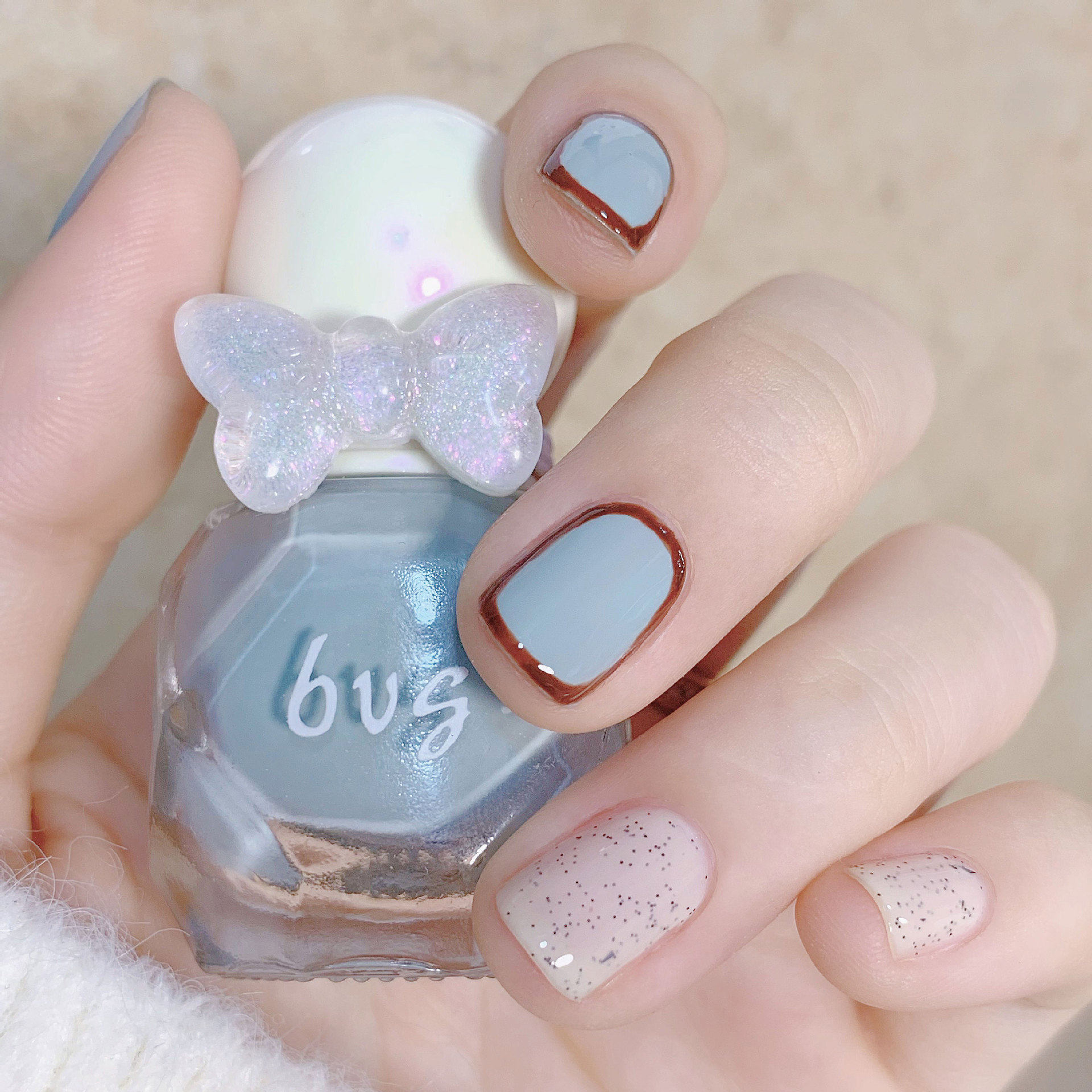 健康免烤高端夏季显白持久的指甲油 beyourgirlfriend指甲彩妆