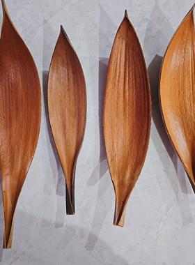 刺身装饰品摆件可可叶装饰品三文鱼刺身背景装饰摆盘创意高端摆件