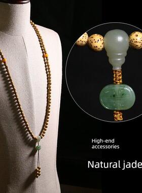 老陈种星月菩提种手炼108首月文万佛珠手炼天然配件原创设计