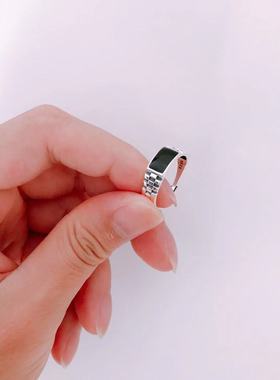 百搭戒指S925纯银时尚男女通用