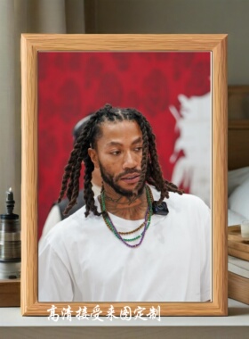 Rose罗斯NBA球星周边相框摆件