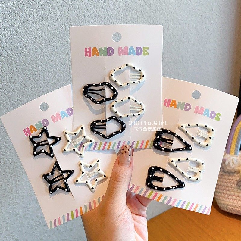 儿童春季新款星星碎发发夹女童前额刘海BB夹侧边夹小女孩发卡头饰,淘宝优惠券,粉丝福利购,淘宝优惠卷