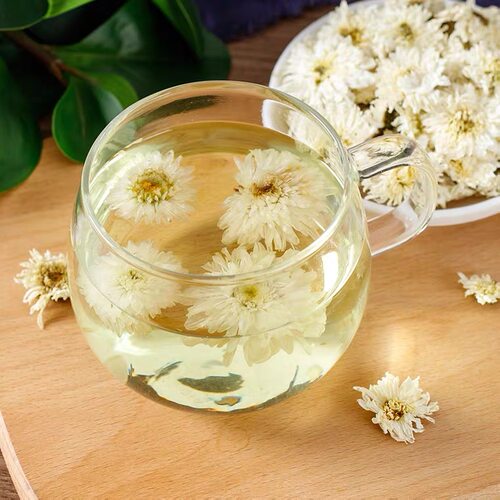 正宗黄山白菊花贡菊散装500g特级正品去清下火茶纯天然菊花泡水喝 - 图1