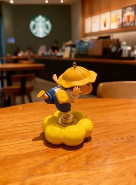 景德镇陶瓷蜡笔小新转转乐潮玩手办网红解压桌面摆件礼物可旋转