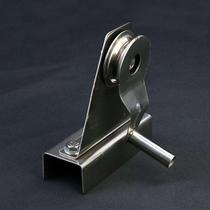 Outdoor Flagpole Stainless Steel Lift 304 shake hands the external 201 handle with pulley handle flag-raising accessories winch