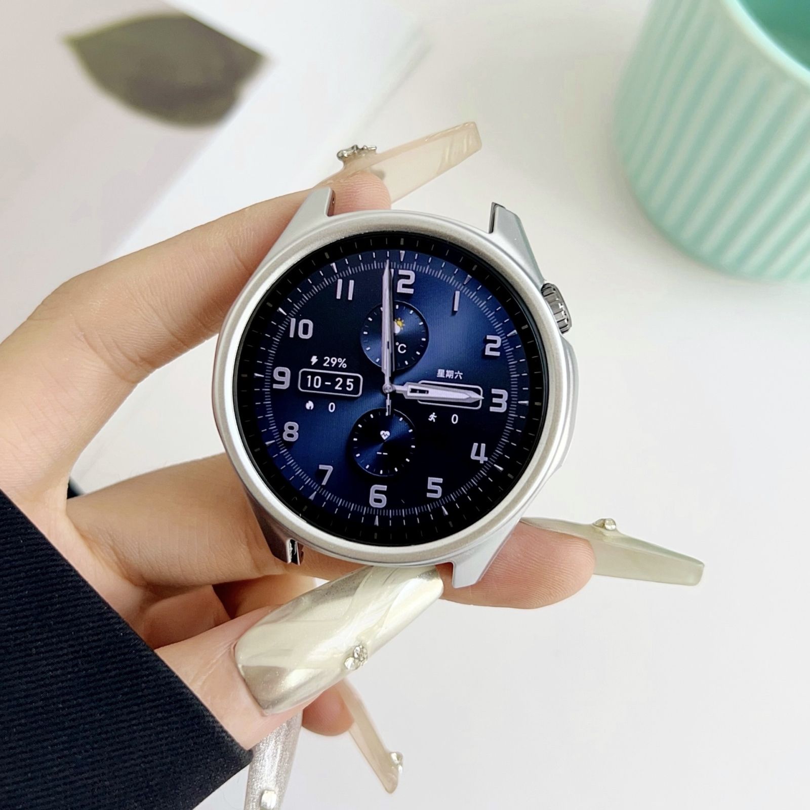 Suitable for Huawei GT7 protective case 46mm protective case half-packed frame gt6 watch case transparent Huawei smart shell film integrated tempered film sports watch half-packed soft shell film accessories