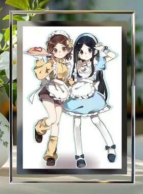 超自然行动组周边水晶玻璃相框
