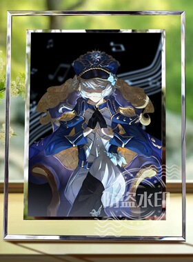 第五人格画家三限水晶玻璃相框