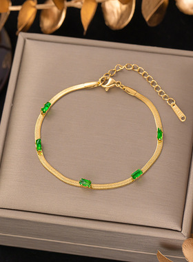 时尚百搭不掉色钛钢手链女首饰品 Titanium Steel Bracelet women