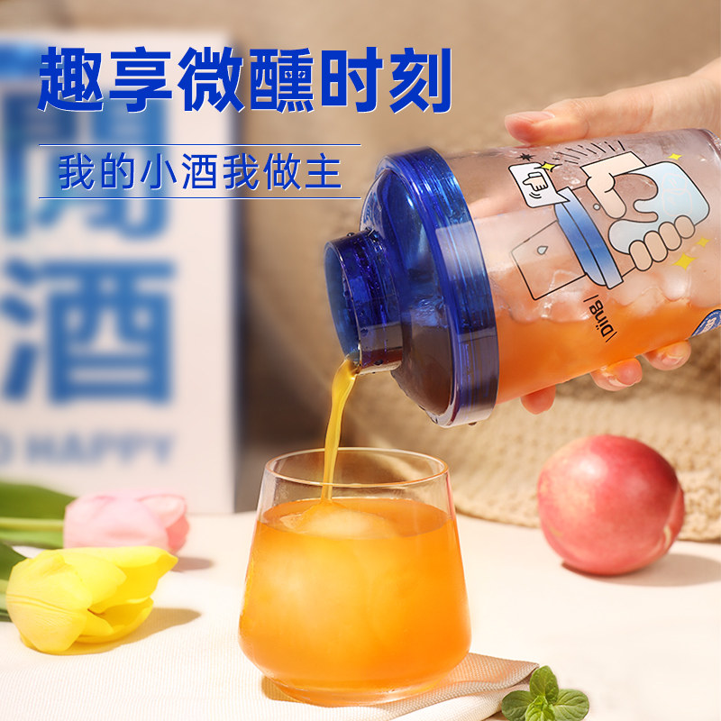 瓶叮咚遛鸡尾酒自调箱果味低度甜酒 瓶叮咚预调鸡尾酒/Alcopop