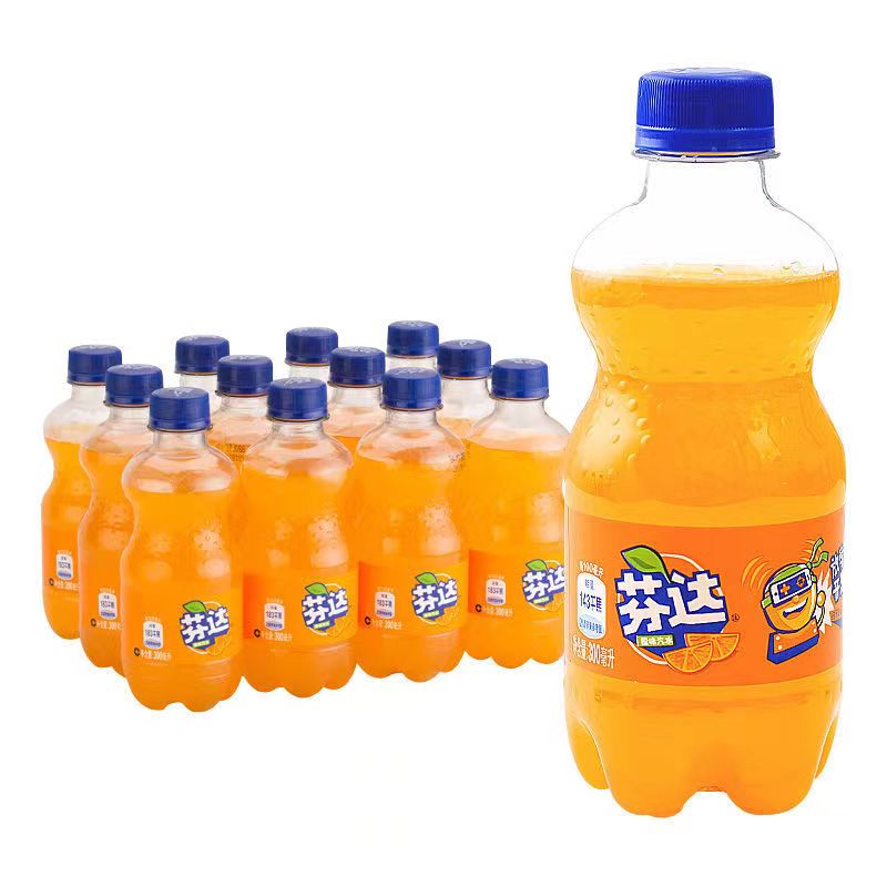 可口可乐雪碧芬达300ml*12小瓶迷你便携碳酸饮料夏季汽水饮品饮料 - 图3