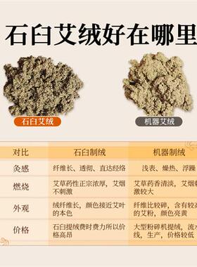 蕲小风艾条三年陈蕲艾条石磨艾草纯手工家用艾灸柱艾绒艾灸