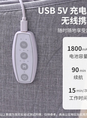空气波腿脚按摩靴热敷足疗机家用