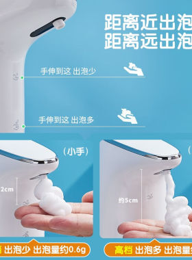 渡渡美家渡渡美家自动洗手液机感应器电动洗手机智能泡沫洁精给皂