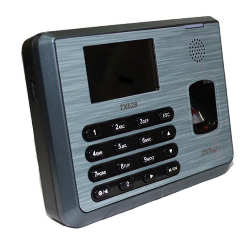 ZKTECO punch card machine TX628 fingerprint punch card attendance machine intelligent commuting and attendance employee clock card machine network