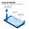 Deli 13888CS face fingerprint smart cloud attendance machine employee work clock-in machine contactless