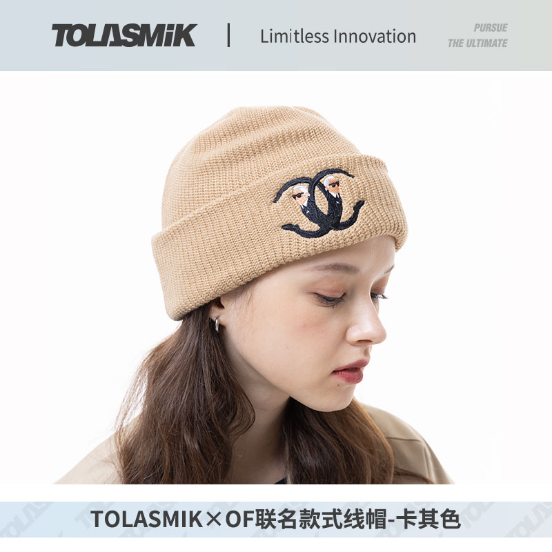 tolasmik24新款单板头盔帽线帽棒球帽男女成人双板滑雪头盔帽装备