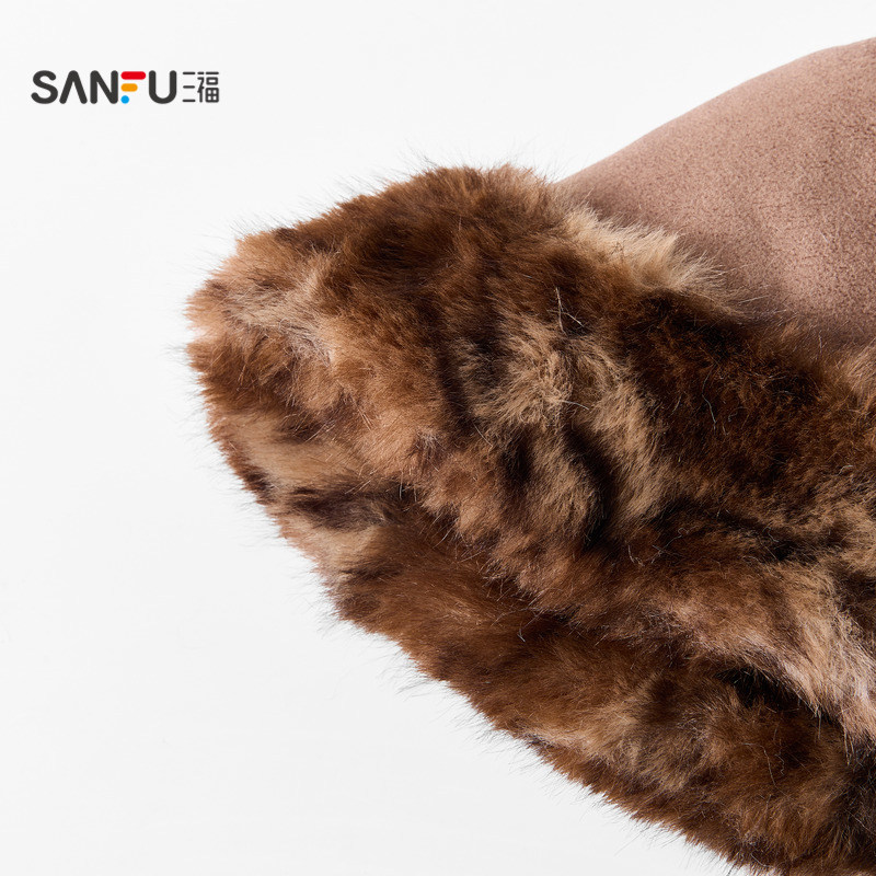 三福基础毛毛渔夫帽 时尚个性潮流服饰配件配饰造型帽子851644,淘宝优惠券,粉丝福利购,淘宝优惠卷