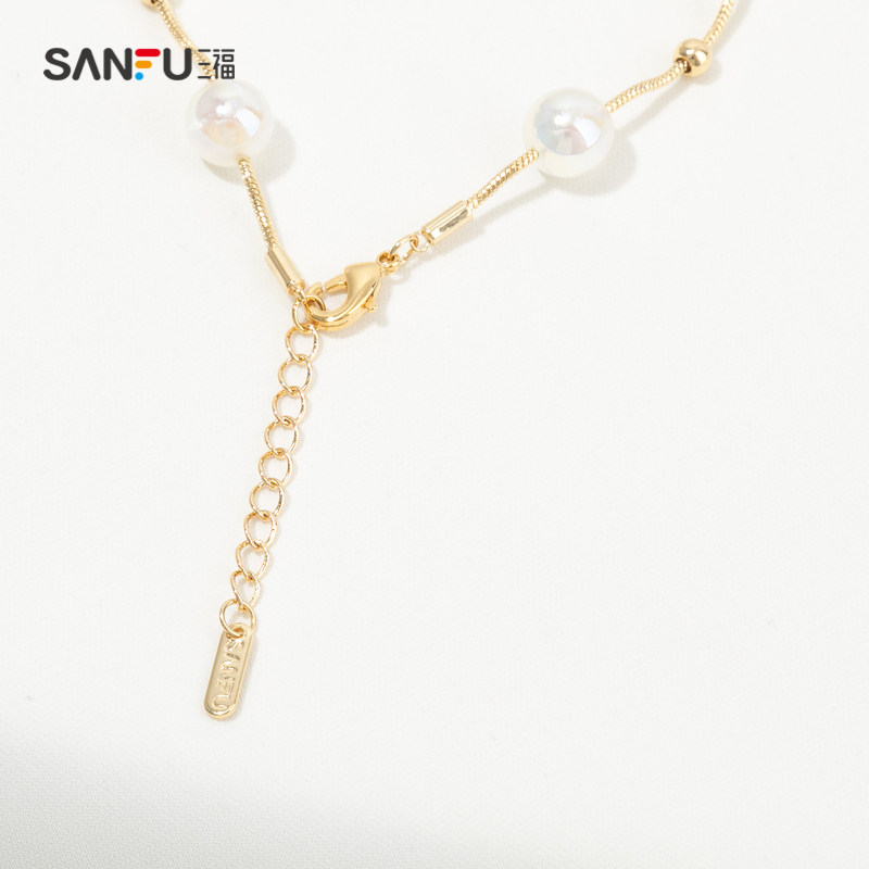 sanfu三福新款清新人鱼姬单条手链 sanfu服饰手链