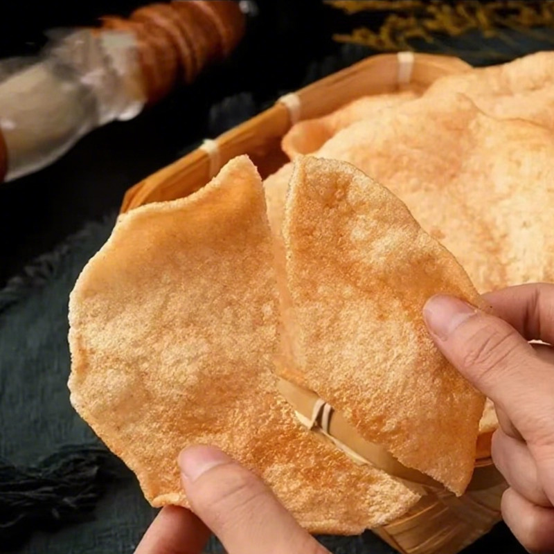 韩小欠东南亚风味大虾片虾味油炸香脆休闲膨化零食食品小吃半成品