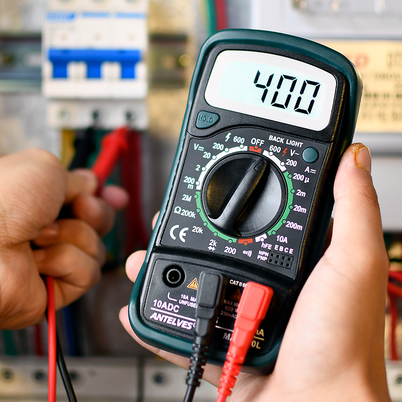 MAS830L小型万用表高精度数字多功能维修电工专用原装数显万能表 - 图0