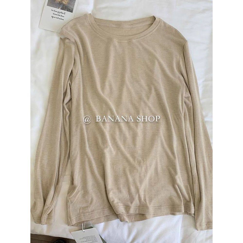 秋冬新款莱赛尔天丝羊毛圆领长袖T恤新款基础百搭纯色针织打底衫,淘宝优惠券,粉丝福利购,淘宝优惠卷