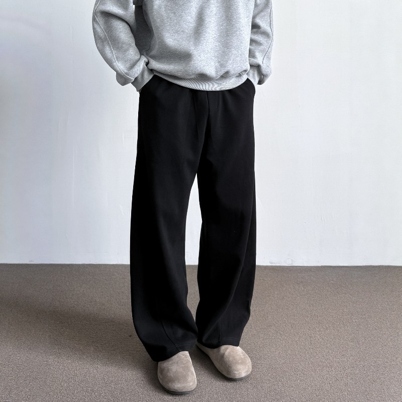 ONUN美式复古弯刀剪裁松紧腰卫裤宽松运动休闲裤廓形慵懒松弛长裤,淘宝优惠券,粉丝福利购,淘宝优惠卷