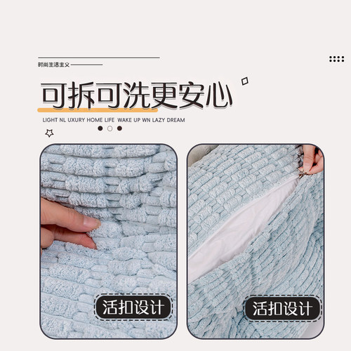 三角靠枕床头软包大靠背沙发榻榻米防撞靠垫卧室床上靠背垫专用 - 图2