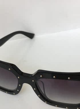 for imagination 29247黑色板材大框架太阳镜铆钉平面镜潮