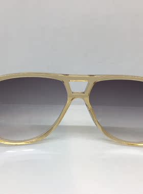 透明板材框飞行员款 太阳镜 玳瑁色镜腿 墨镜