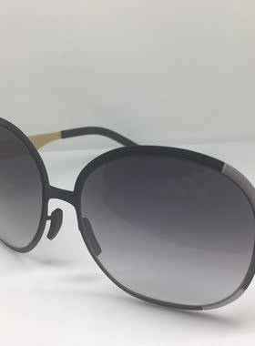 德系无螺丝AC! BERLIN model Rocktacular 黑色大框太阳镜墨镜