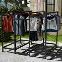 Clothes Hanger Floor Outdoor outdoor large windproof sunburn clothes Anti-wind rooftops Clotheson Clotheson