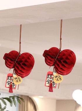 【新家的100个快递】乔迁布置新年装饰玄关摆件2026春节福字氛围