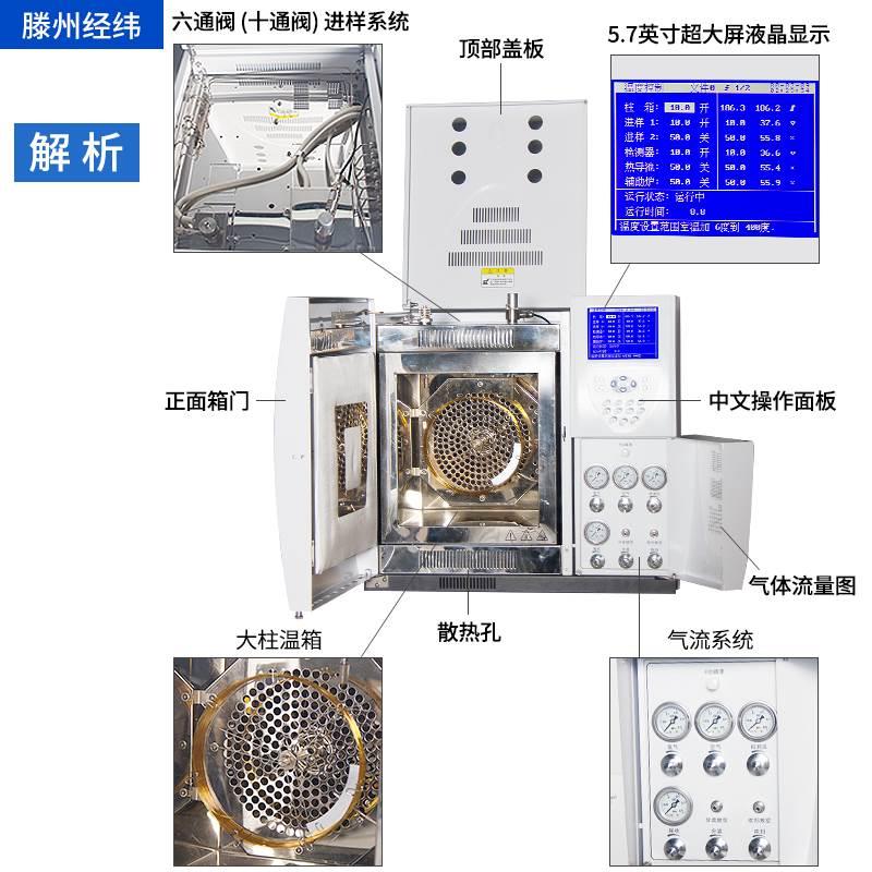 滕州经纬气相色谱仪室内环境TVOC苯白酒分析检测农药残留分析仪 - 图0