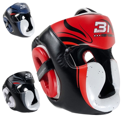 Childrens Helmet Taekwondo Headgear Headgear Protective Nose-Protecting Nasal Adult Full Anti-Boxing Boxing Guard ABN Head Care Protector