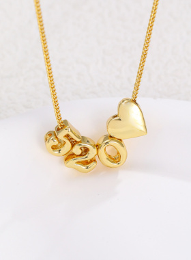 热销光面泡泡字母数字创意diy百