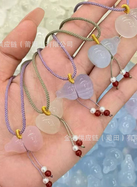 猫眼石葫芦吊坠百搭多色可选福禄