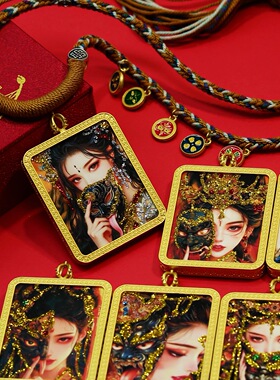 彩金前世今生彩绘唐卡藏式半手工