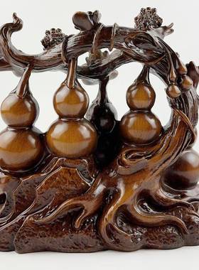 五福临招财葫芦乔摆件鹊家门居客厅电喜视酒柜装饰K609品迁礼品