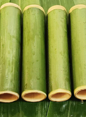 天然竹筒粽子模具纯手工竹筒