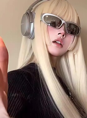 墨镜旅游拍照女朋克墨镜男女潮人网红街拍机能风欧美复古太阳眼镜