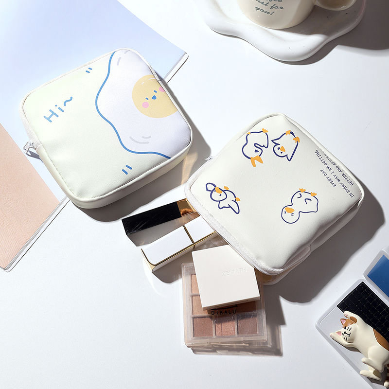 小清新防水手拿包姨妈卫生巾收纳包月事包口红手挽包零钱包化妆品,淘宝优惠券,粉丝福利购,淘宝优惠卷