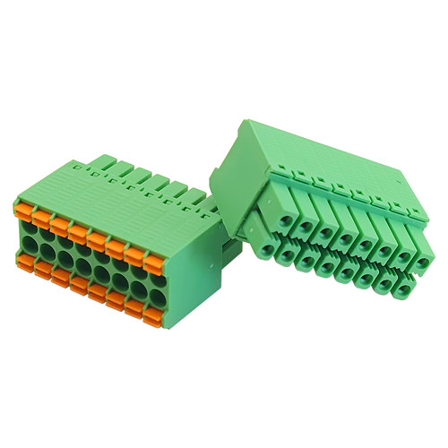 DEGSON高松双排弹簧插拔式PCB接线端子15EDGKNH-3.5-XXP-14-00Z(H - 图3