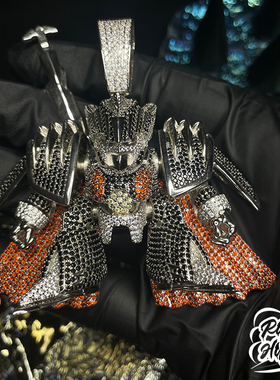 神龙斗士嘻哈吊坠项链