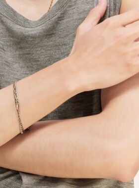 芸蚁〔六重天〕纯手工定制六重金属组合工匠开模做旧手链