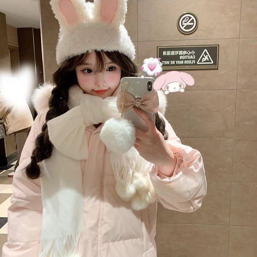 粉色雪国精灵棉服女2025新款小个子巨好看的冬装外套厚棉袄面包服,淘宝优惠券,粉丝福利购,淘宝优惠卷