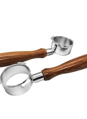 54mm Stainless Steel Coffee Machine Bottomless Filter Holder
