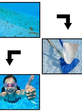 Fine Mesh Bag Pull-close Rope Filter Bag Vacuum Pool Swimmin