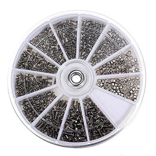 600Pcs 12 Kinds of Small Stainless Steel Screws Nuts Assortm - 图3